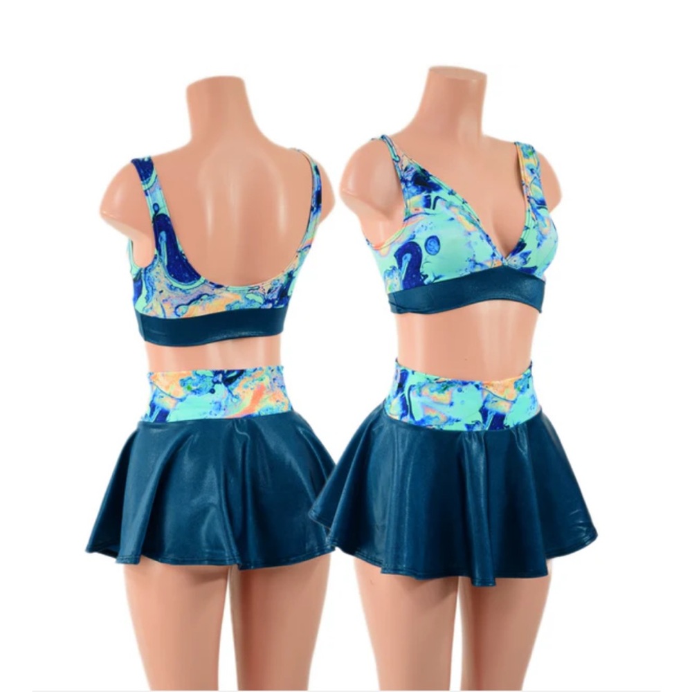 Coquetry clothing Rave Skirt and shorts
